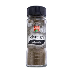Poivre gris moulu Belle France Spice 50 g
